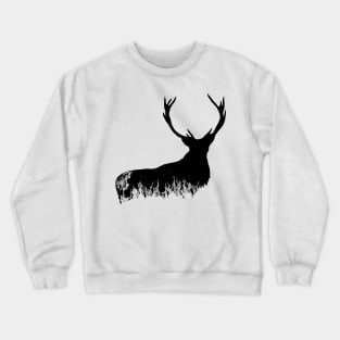 Stag Silhouette Crewneck Sweatshirt